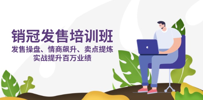 （14203期）销冠 发售培训班：发售 操盘+情商 飙升+卖点 提炼，实战提升百万业绩-轻创掘金社